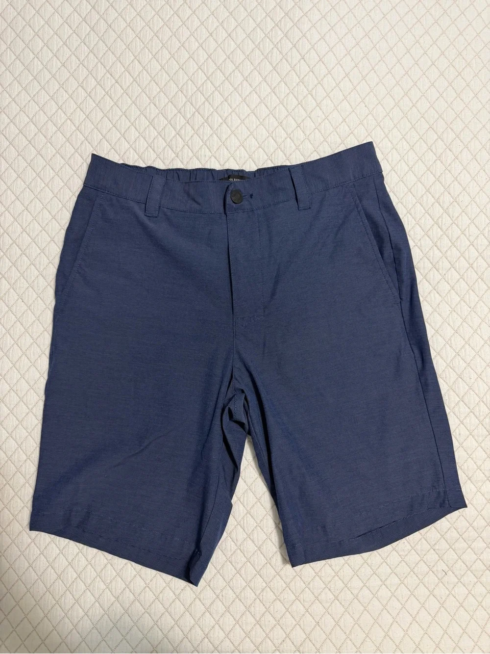 Banana Republic Men's Blue Hybrid Shorts Size 32 Elastic Waist
